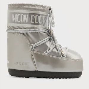 Silver Low Glance MOON Boot